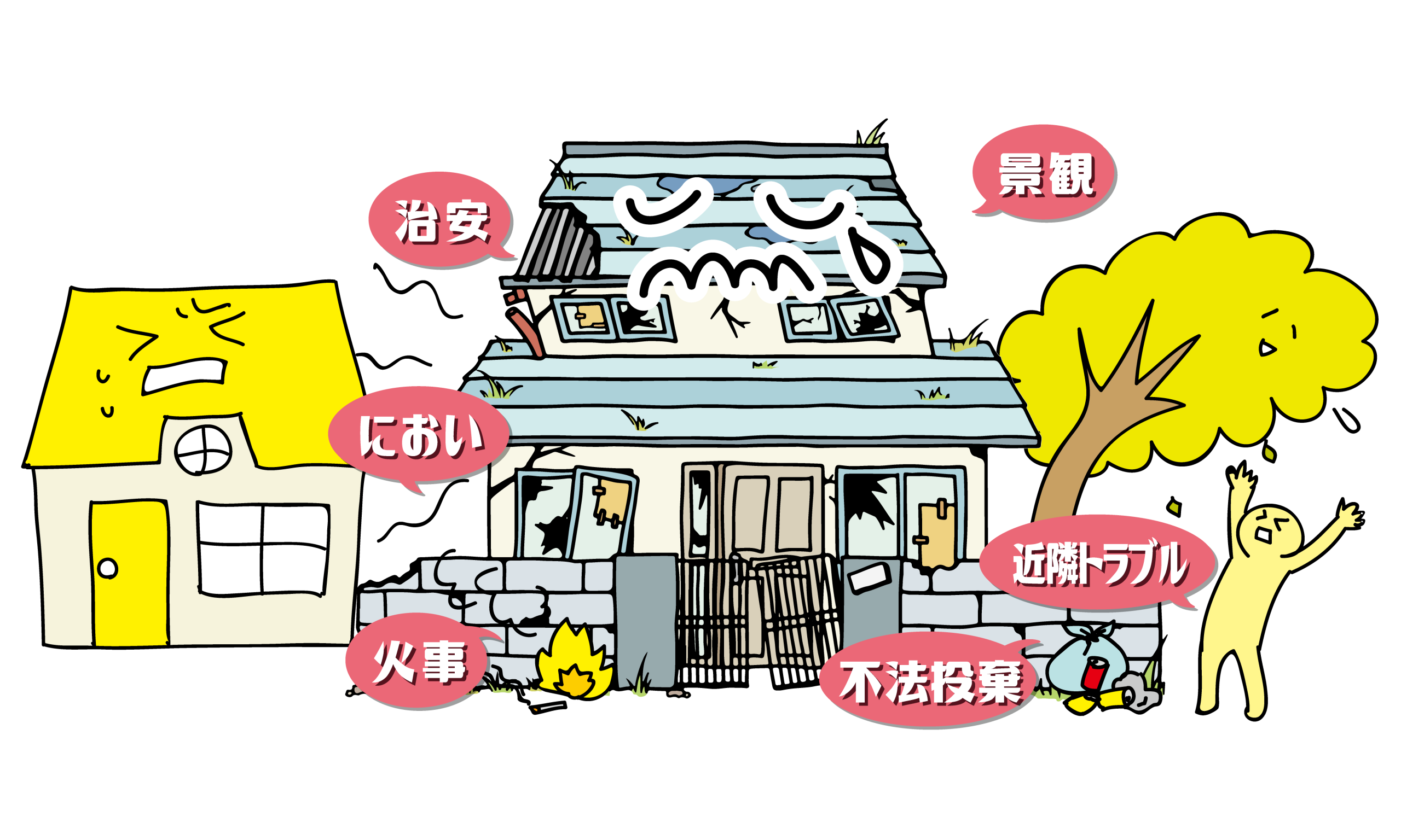 静かに朽ちゆく空き家、放置が招く負の連鎖